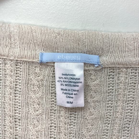 Eberjey Elsa Long Sleeve Top in Truffled Rose Medium - Picture 4 of 6